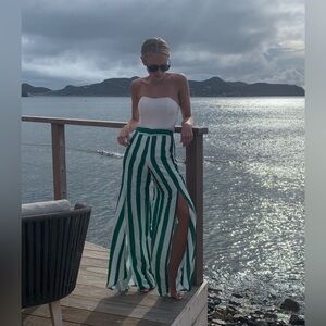 Revel Rey striped flowy pants